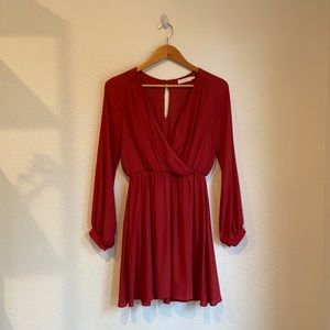 Lush long sleeve dress